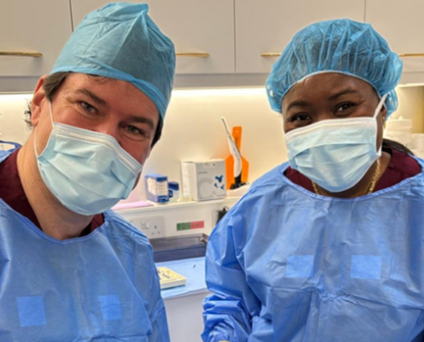 Dr Andreas Jahnigen & Marie Mylène Guerrier